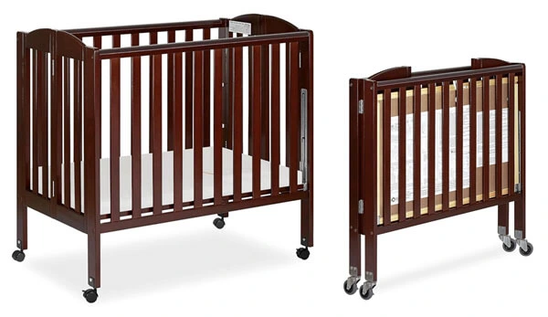 Dream On Me Portable Folding Stationary Side Crib