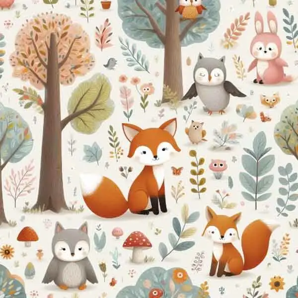 Popular Patterns to Use in the Nursery: Woodland Themes